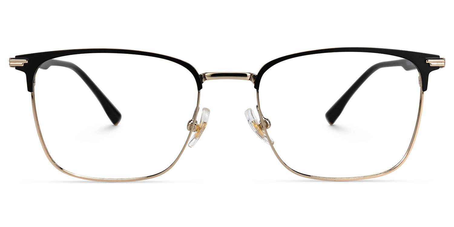 Metal Butler Eyeglasses, Butler Square Glasses -Zeelool Glasses0