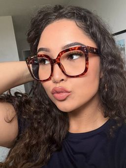 Ebony Square Tortoise Glasses9