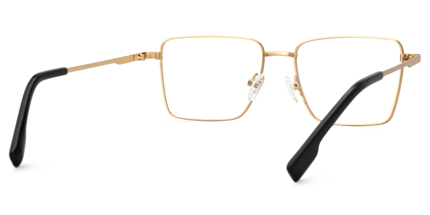 Shareef Square Gold Glasses4