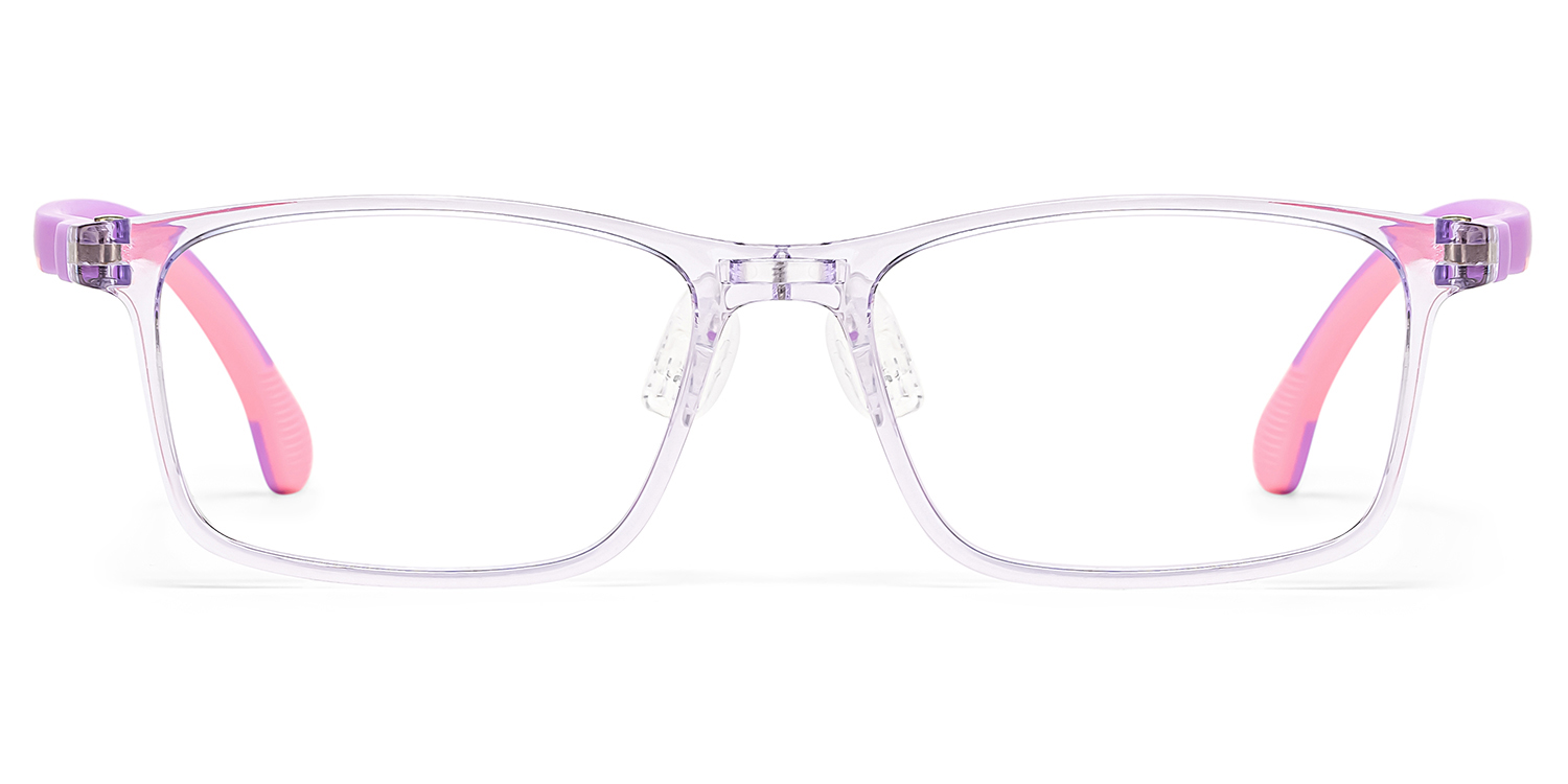 Sunny Rectangle Purple Glasses0