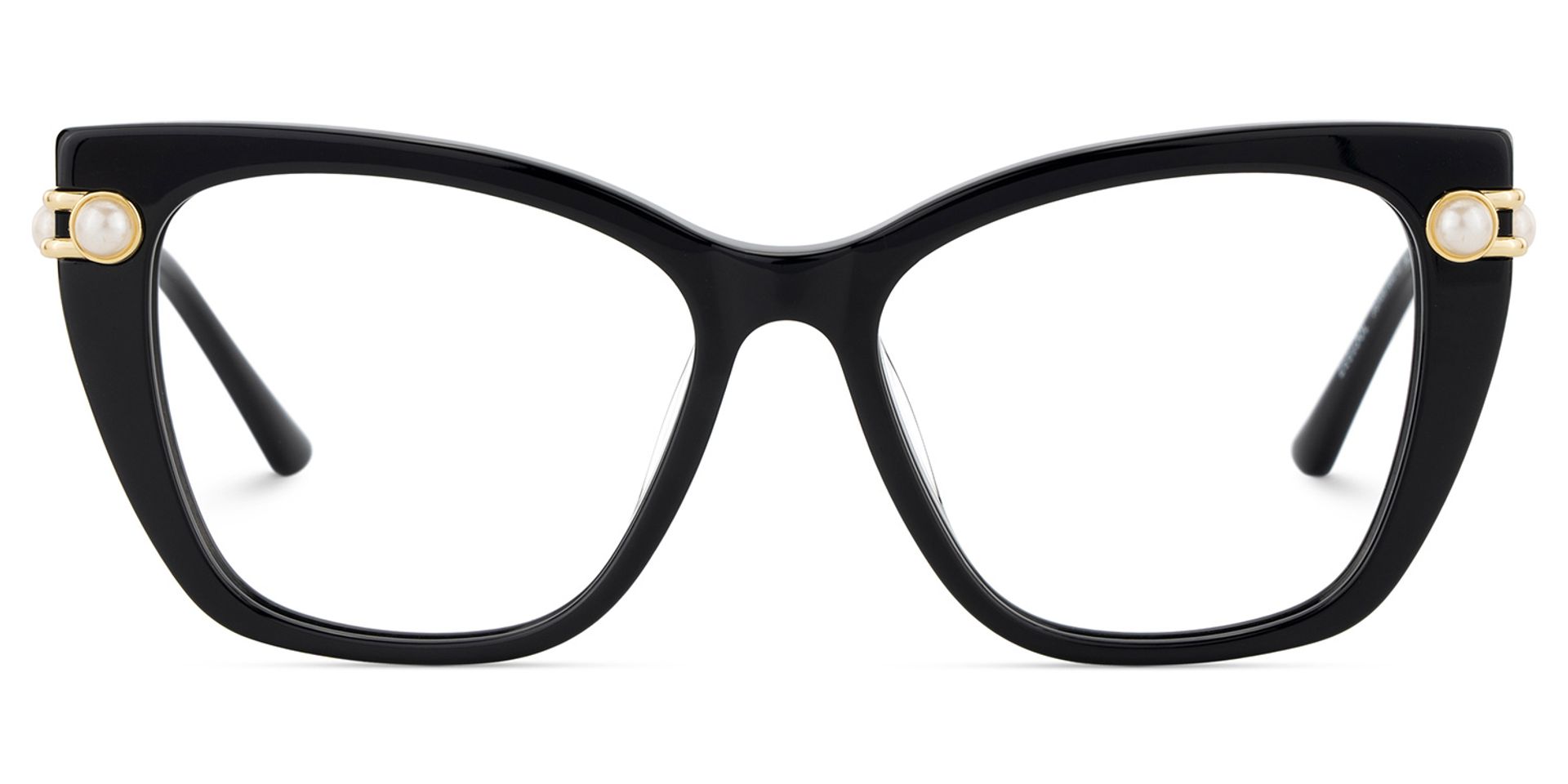 Victor Eyeglasses in Cat eye Black Frame | ZEELOOL UK2