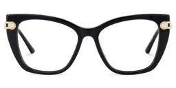 Victor Cat eye Black Glasses2