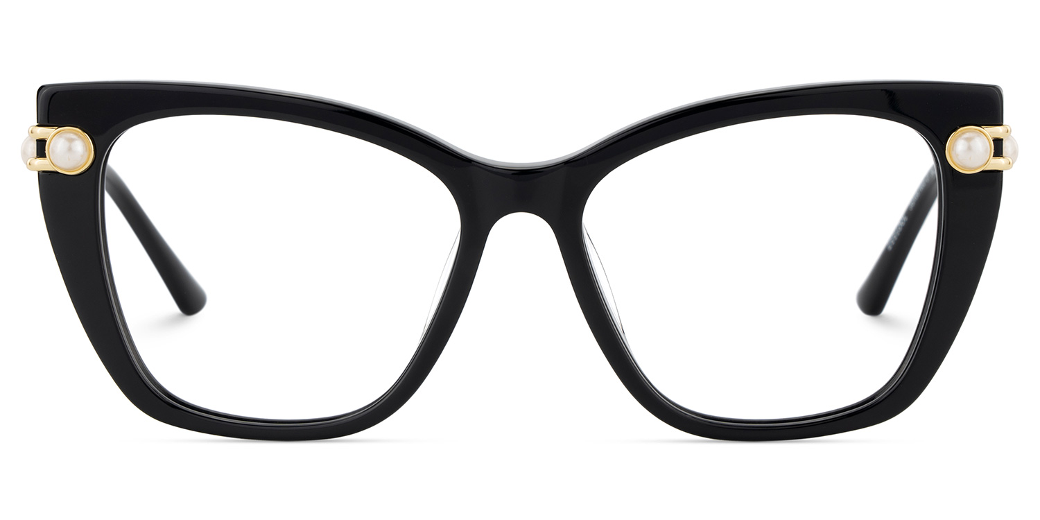 Victor Cat eye Black Glasses