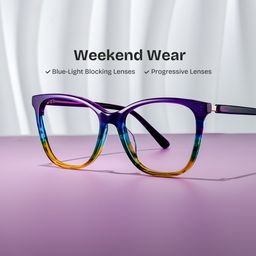 Gage Butterfly Colorful Glasses0