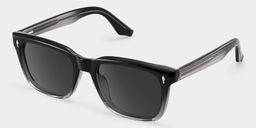 Fletcher Black Rectangle Sunglasses2