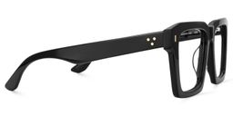 Kenish Square Black Glasses4