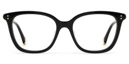 Miles Black Square Glasses1