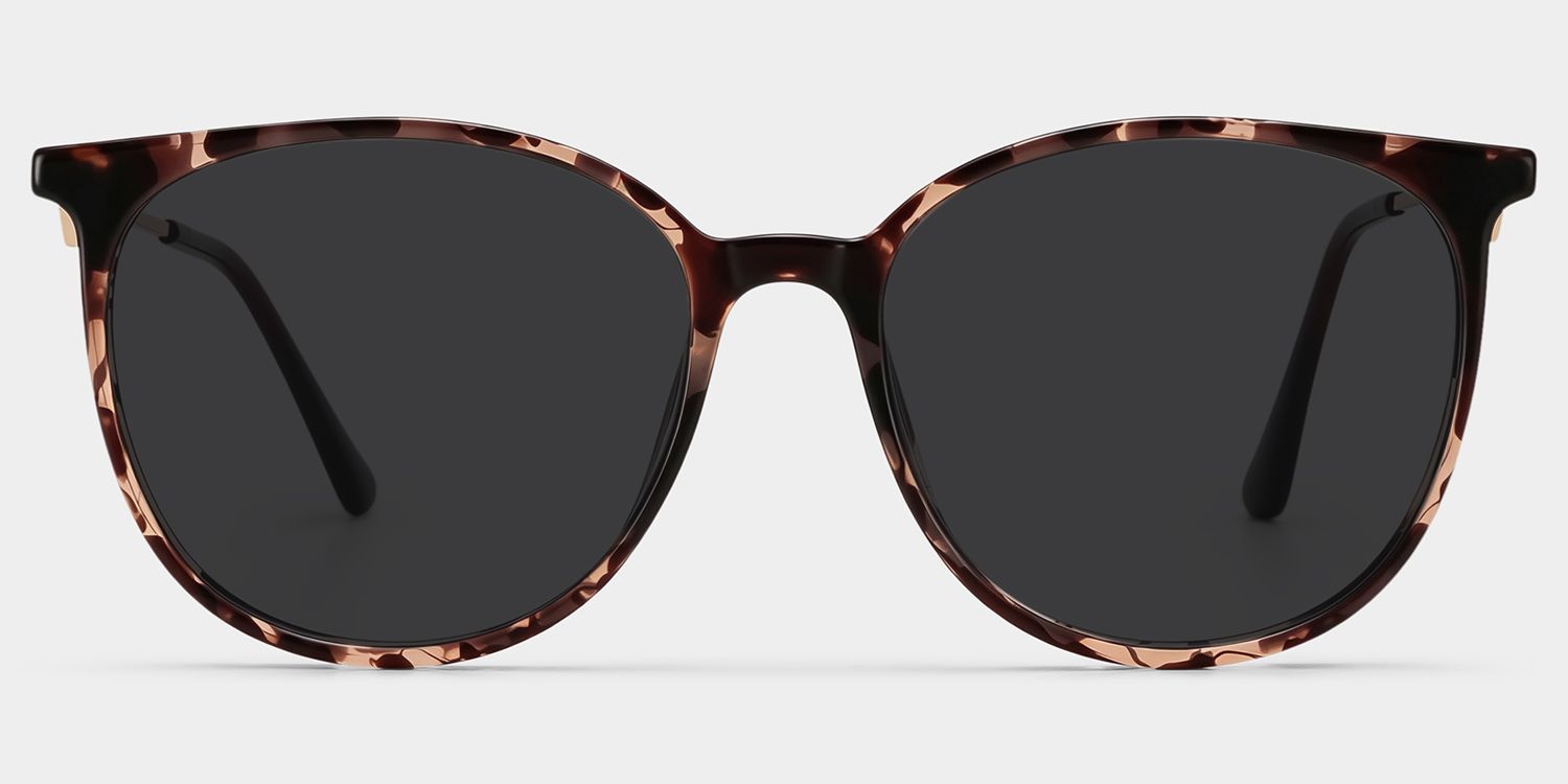 Chanty Tortoise Frame Sunglasses with Round Style | ZEELOOL UK0