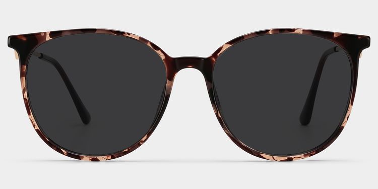Chanty Tortoise Round Sunglasses