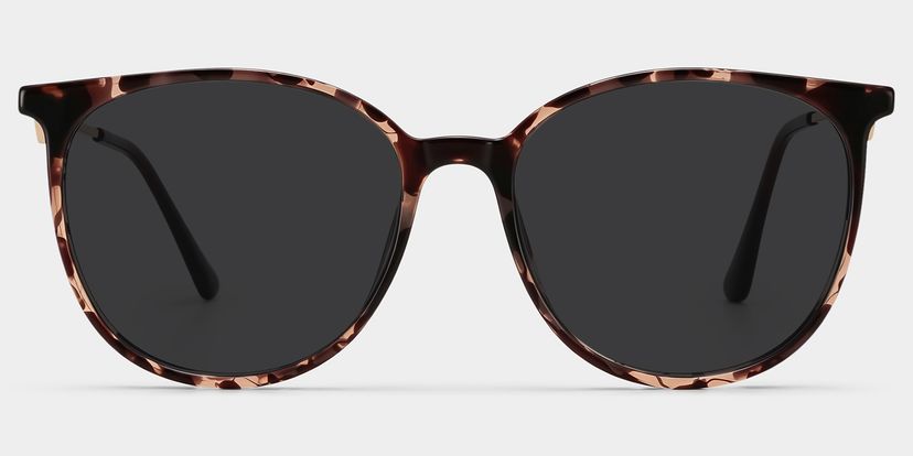 Chanty Tortoise Round Sunglasses