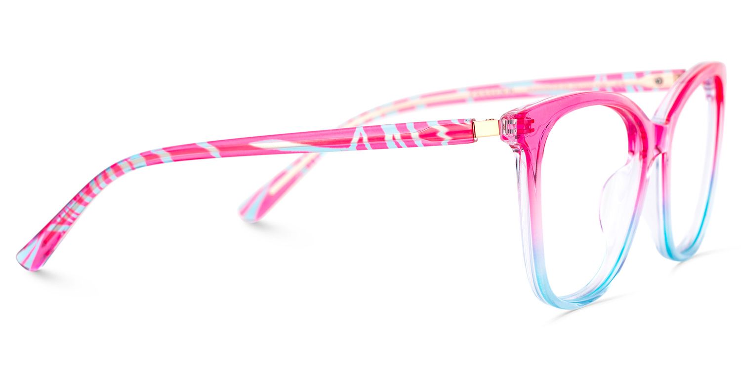 Gage Butterfly Pink Color Frame Glasses for Women | ZEELOOL UK4