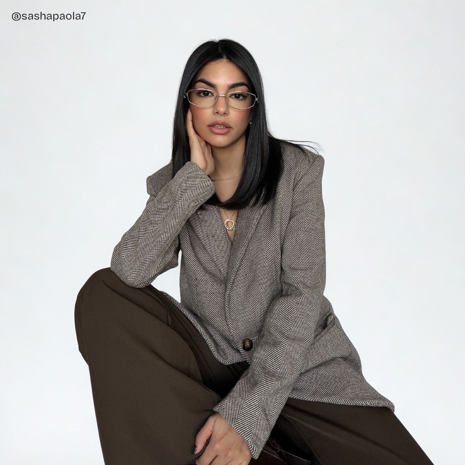 Dakota Warm Brown Tortoise Rectangle Glasses | ZEELOOL5