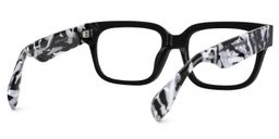Colin Black Rectangle Glasses3