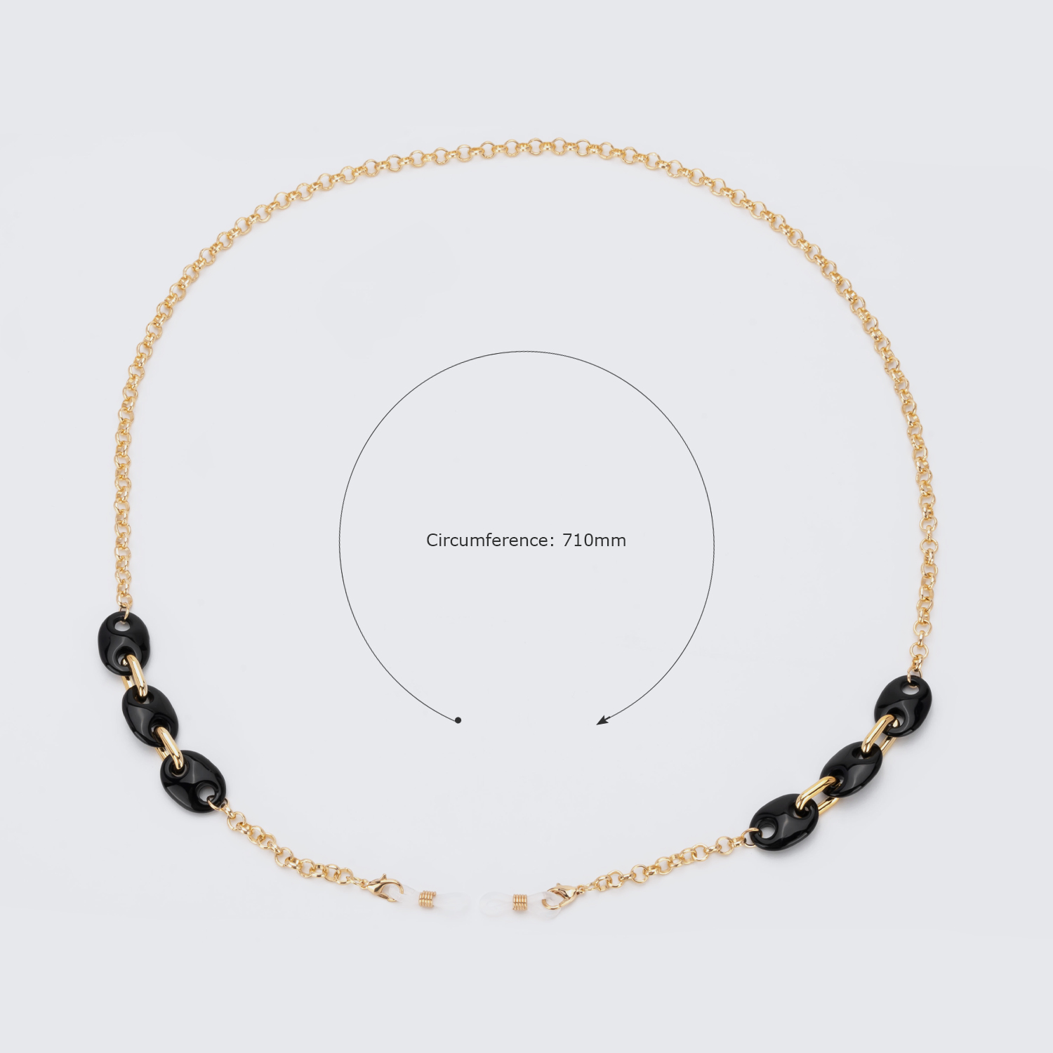 Fashion Eyeglasses Black Eyeglasses Chains Accessories on Zeelool2