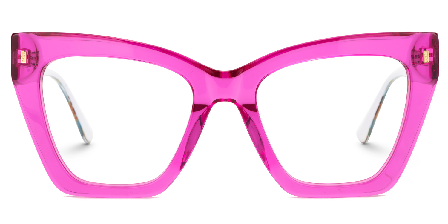 Mackey Butterfly Pink Glasses good-img