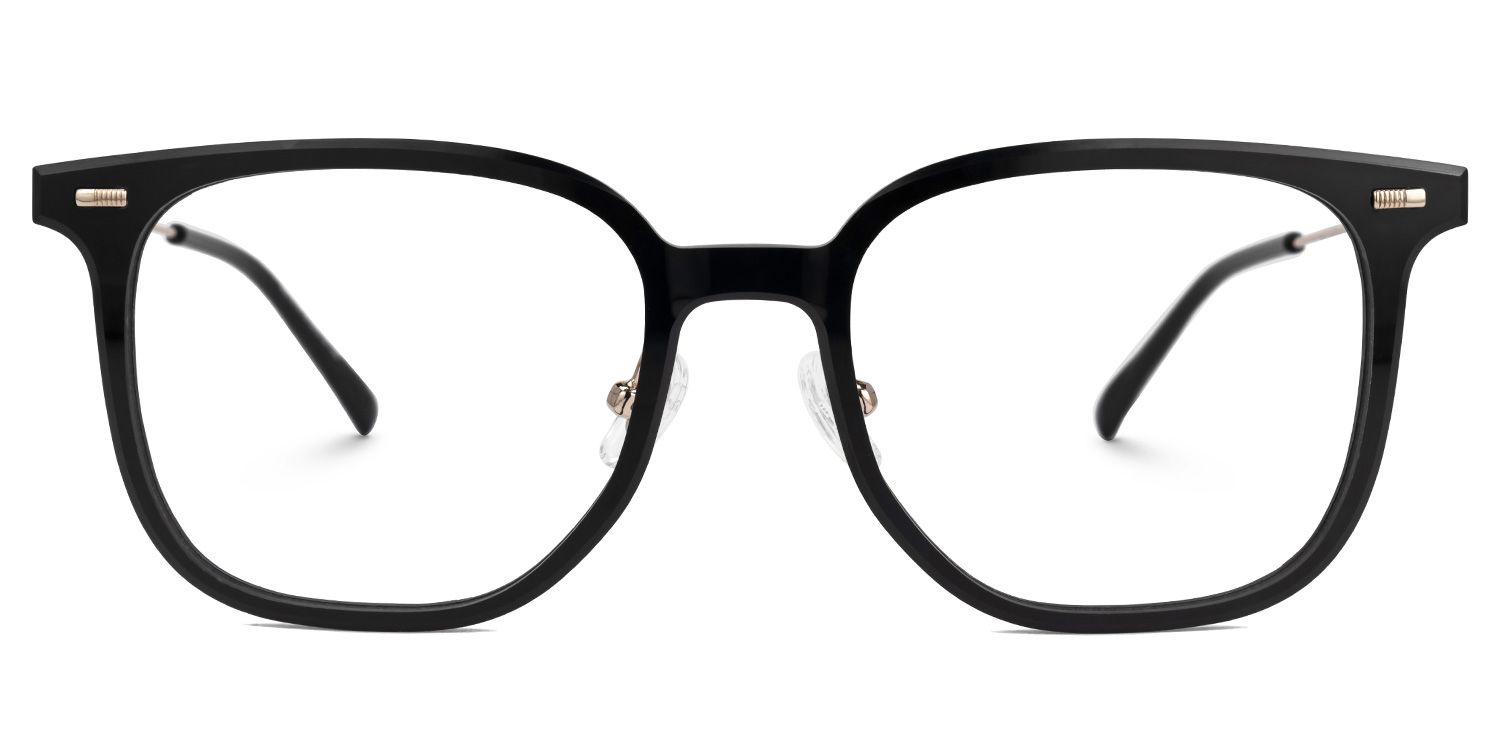 Abudy Square Black Glasses1