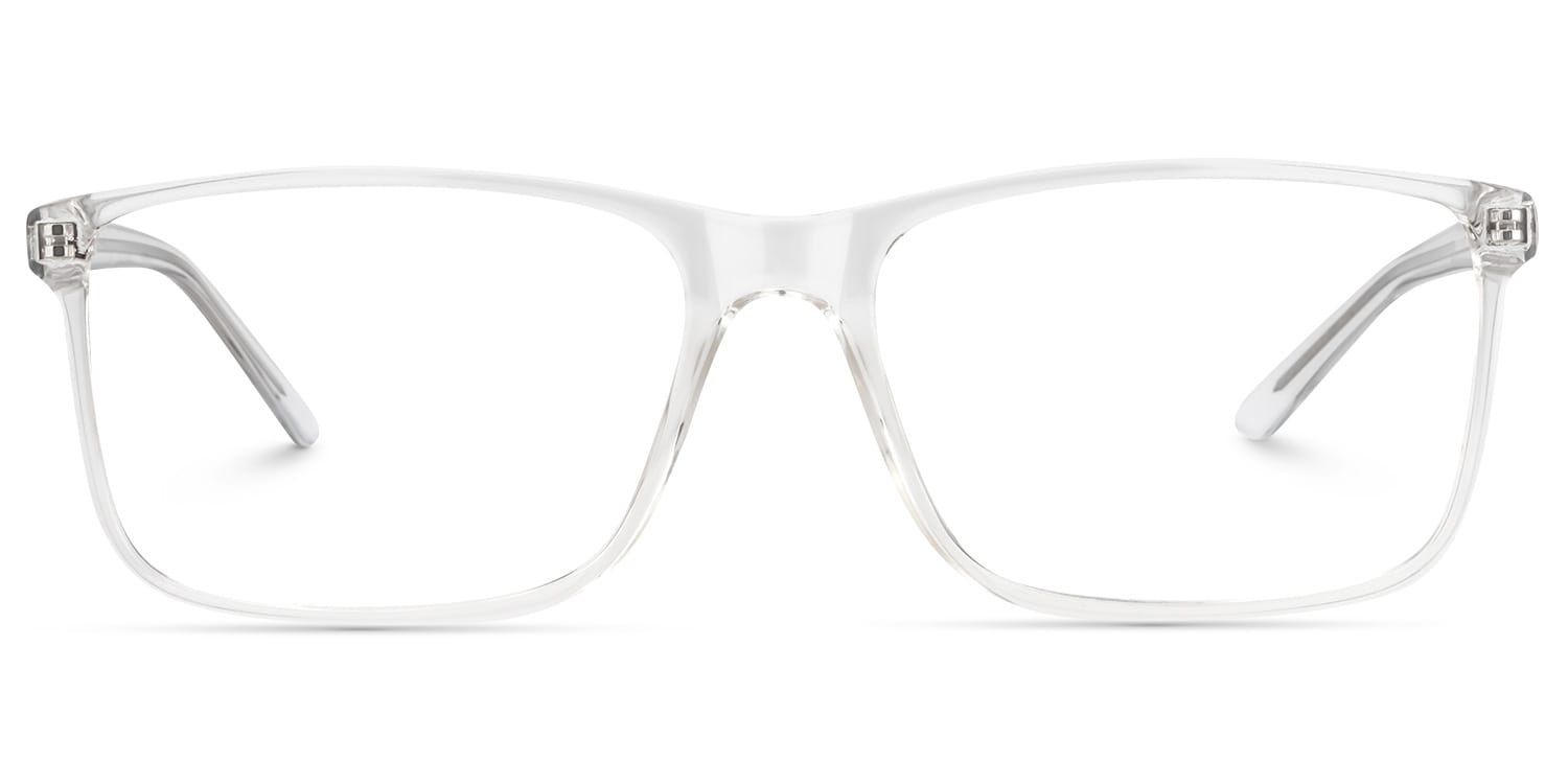 Rectangle Clear Glasses | ZEELOOL UK0