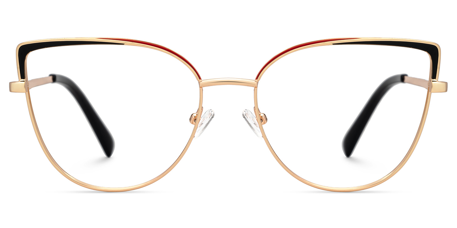 Harold Two-Tone Cateye Glasses on Sale | ZEELOOL UK0