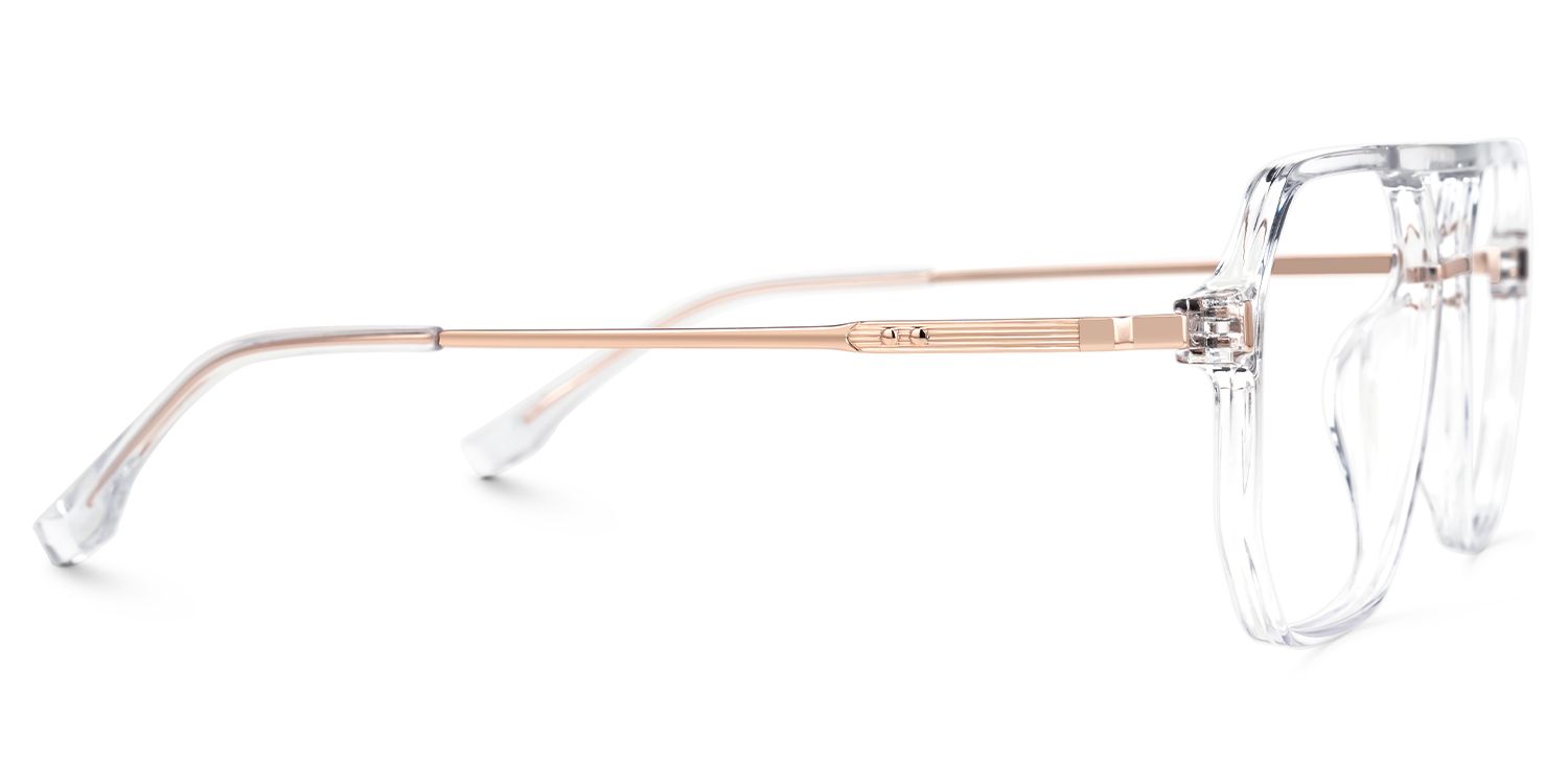 Aviator Lizbeth Clear Glasses on sale -Zeelool Glasses2