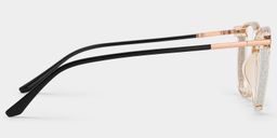Annalisa Beige Square Glasses3