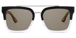 Pascal Aviator Two-Tone Sunglasses0