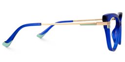 Spalburg Cateye Blue Glasses2