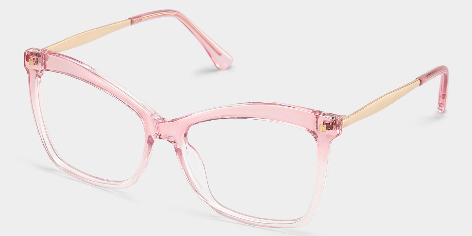 Isaebella Butterfly Pink Color Frame Glasses for Women | ZEELOOL UK3