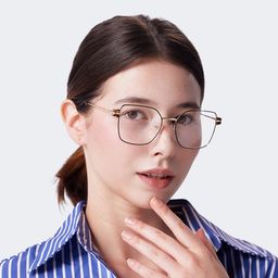 Shantell Square Black Glasses6