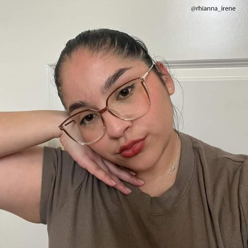 ZEELOOL Rodz Square Brown Glasses