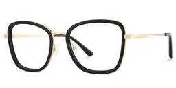 Kussy Square Black Glasses3