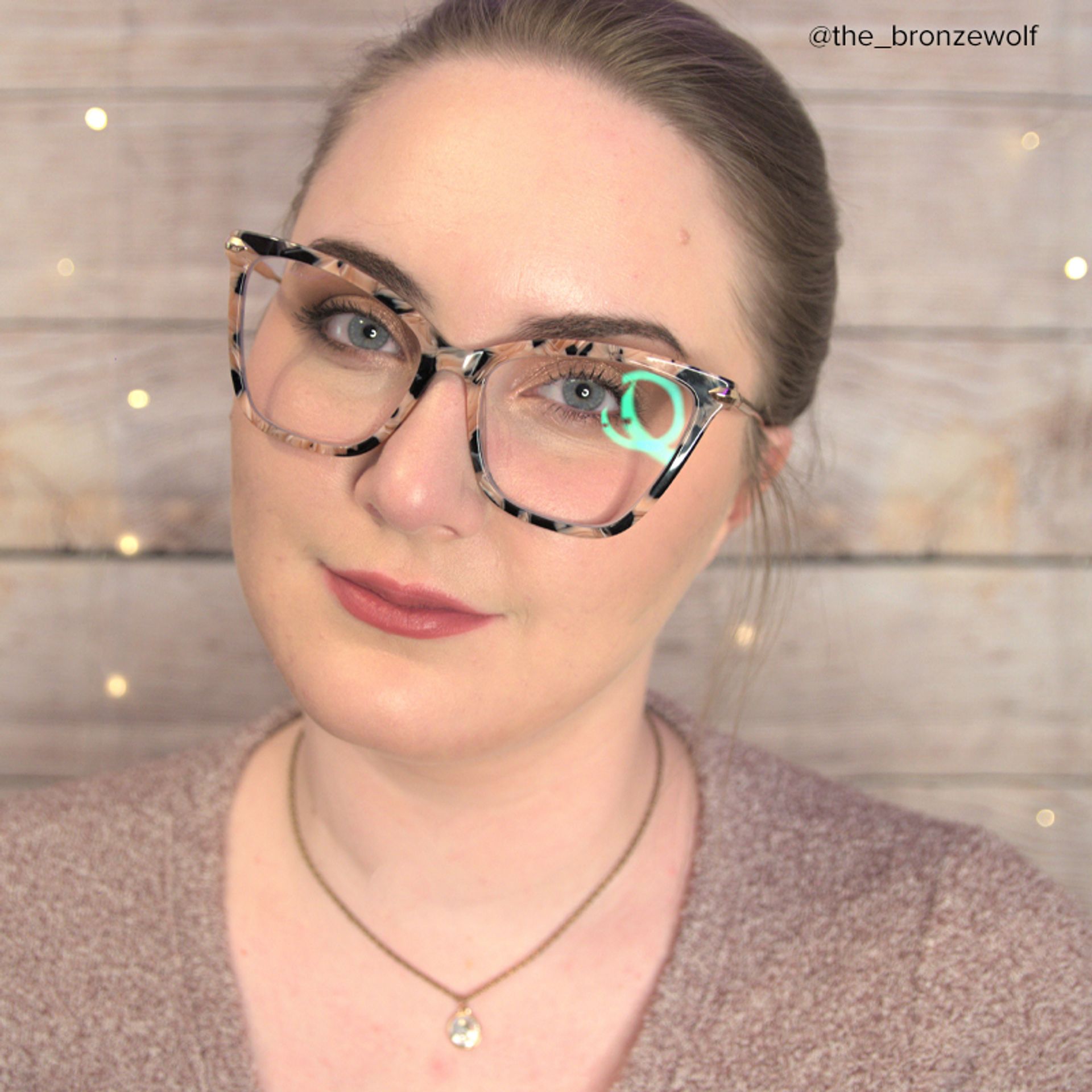 Hilary Butterfly Pink Floral Frame Eyeglasses | ZEELOOL UK7