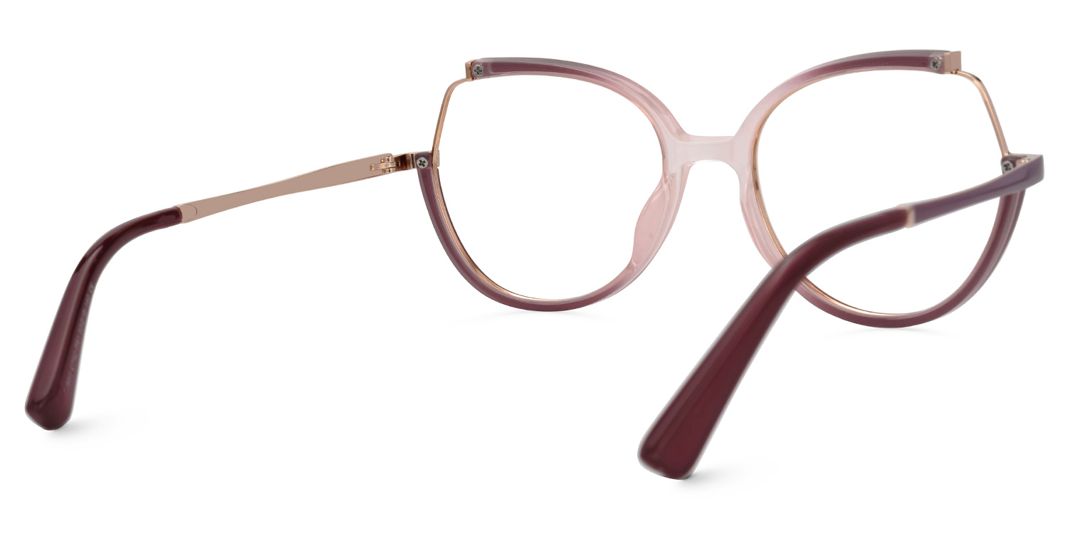 Zakaria Geometric Two-Tone Glasses3
