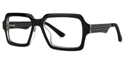 Bentley Square Black Glasses1
