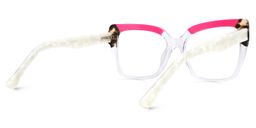Aidelys Cateye Clear Glasses3