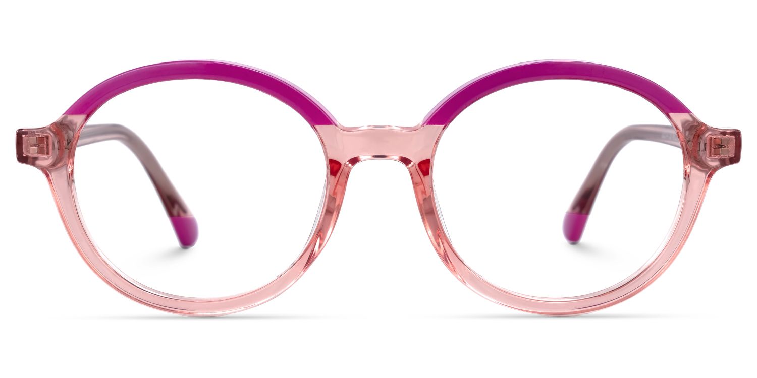 Kids Oval Duffy Glasses with Cute Style -Zeelool0