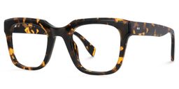 Schealer Square Tortoise Glasses1