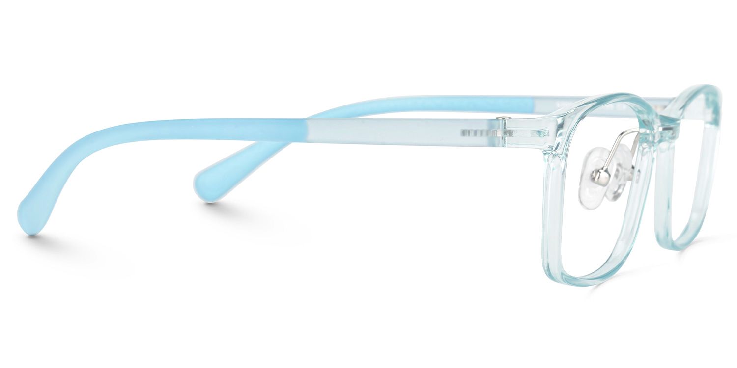 Kids Rectangle Miftah Glasses with Cute Style -Zeelool2