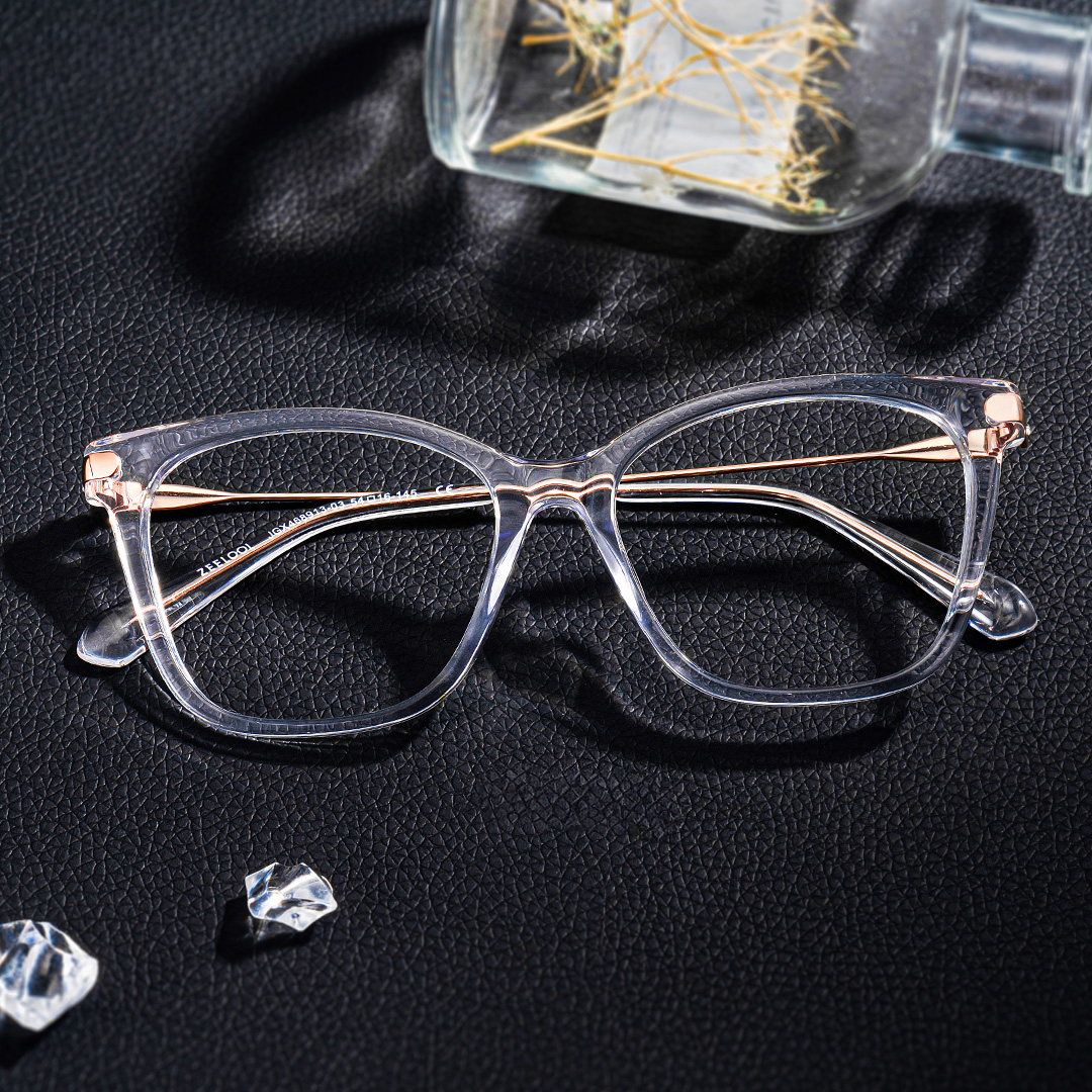 Crystal Frame Eyeglasses, Butterfly Glasses0