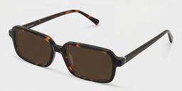 Danielle Tortoise Rectangle Sunglasses2