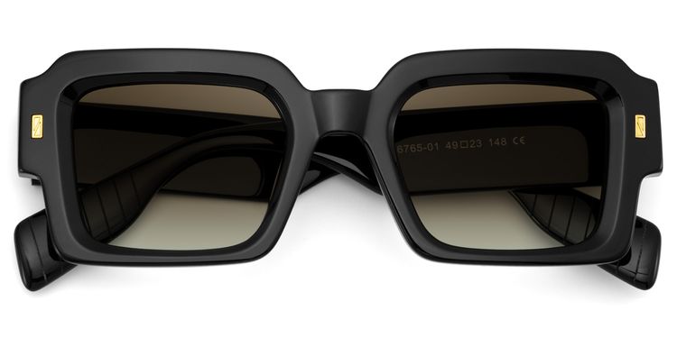 Bobbee Square Black Sunglasses