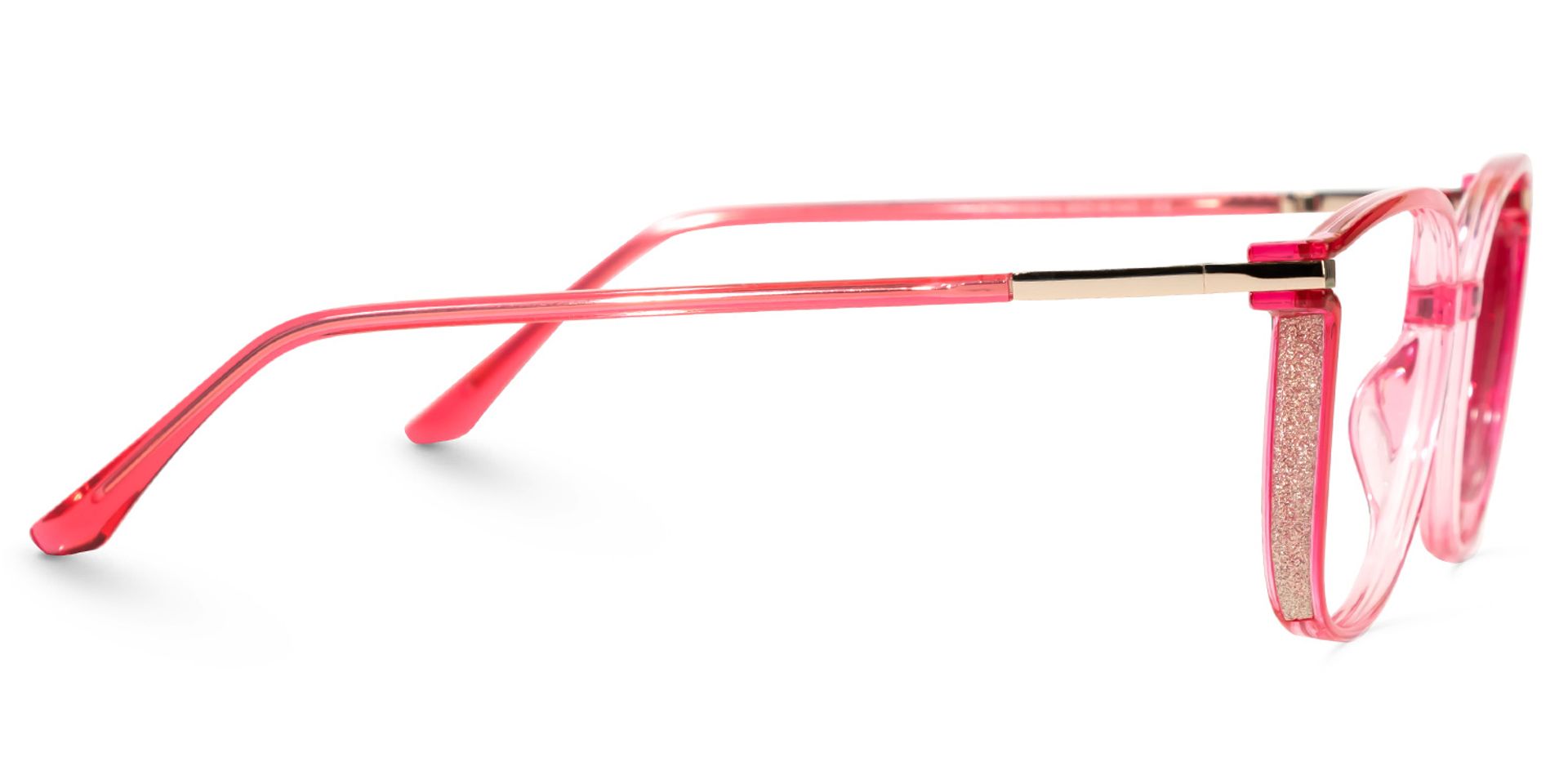 Rodz Square Red Eyeglasses and Thin Glasses Frames2