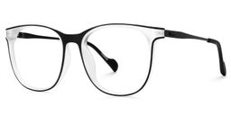 Sellars Black White Round Glasses2