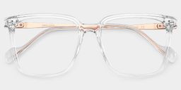 Zeyna Square Clear Glasses1