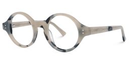 Giggs Round Gray-Tortoise Glasses1