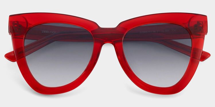 Yaser Cateye Red Glasses