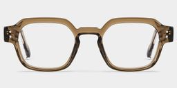 Joy Geometric Brown Glasses1