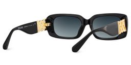 Jonas Rectangle Black Sunglasses4