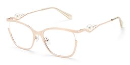 Aria Butterfly Gold Glasses5