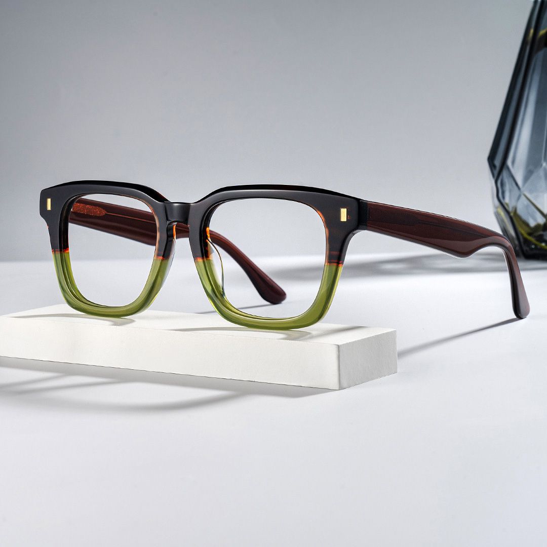 Marleni Square Shape Glasses For Men | ZEELOOL UK0