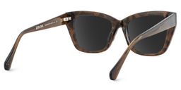 Tessia Square Brown Leopard Sunglasses4